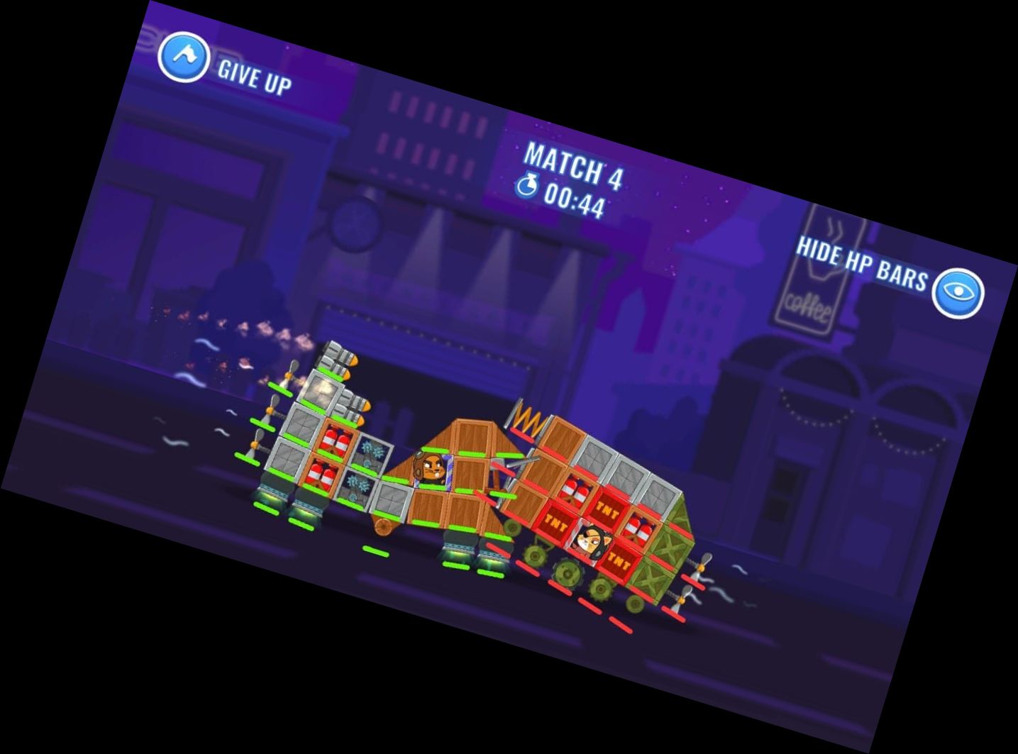 Boom-Boom Autos: Bauen & Kämpfen