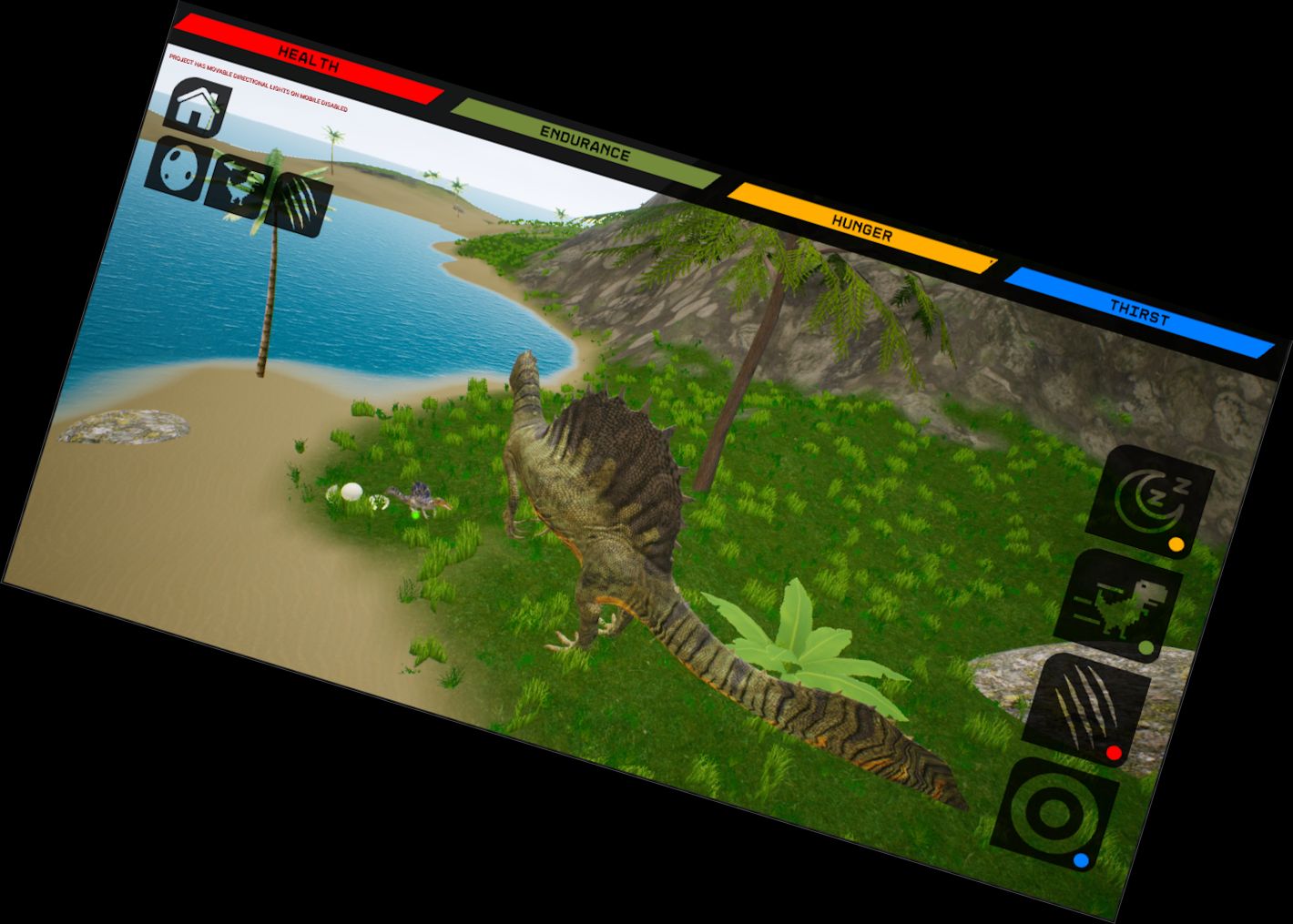 Spinosaurus 3D Dinosaur Games