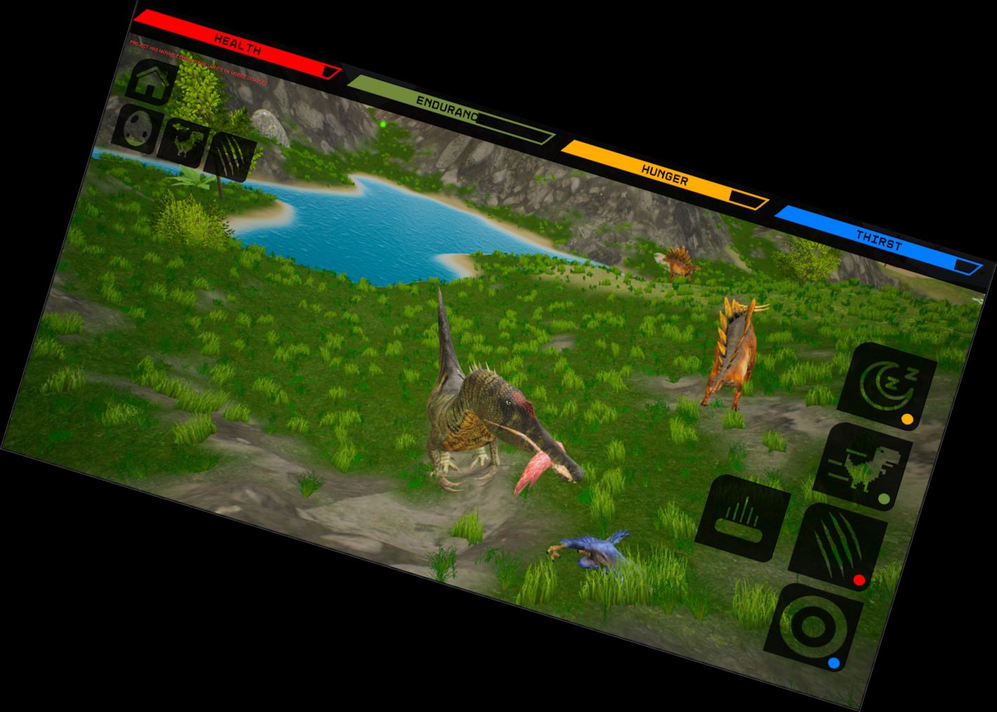 Игры Спинозавра 3D