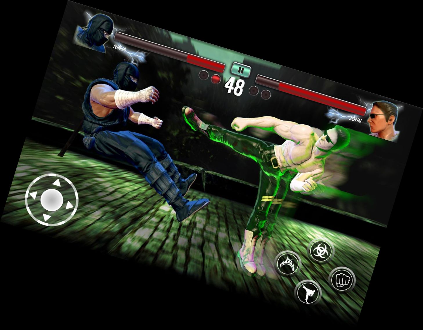 Juegos Ninja de Lucha: Kung Fu