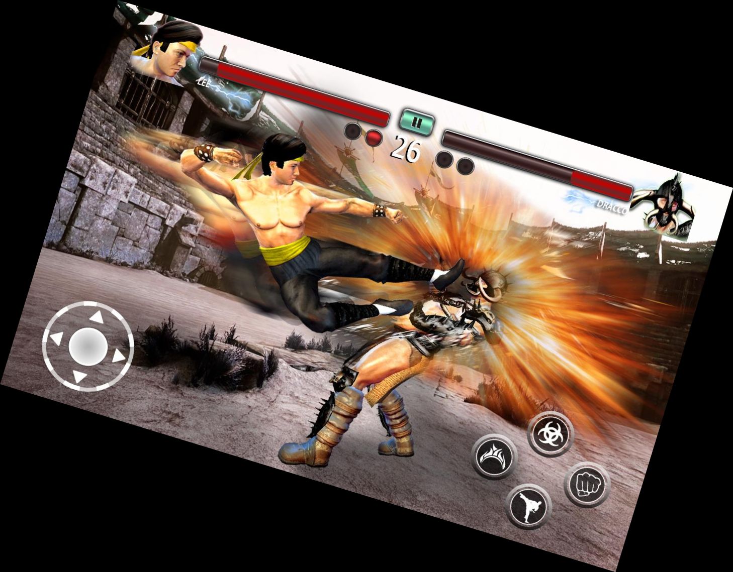 Ninja-Spiele Kampf: Kung Fu