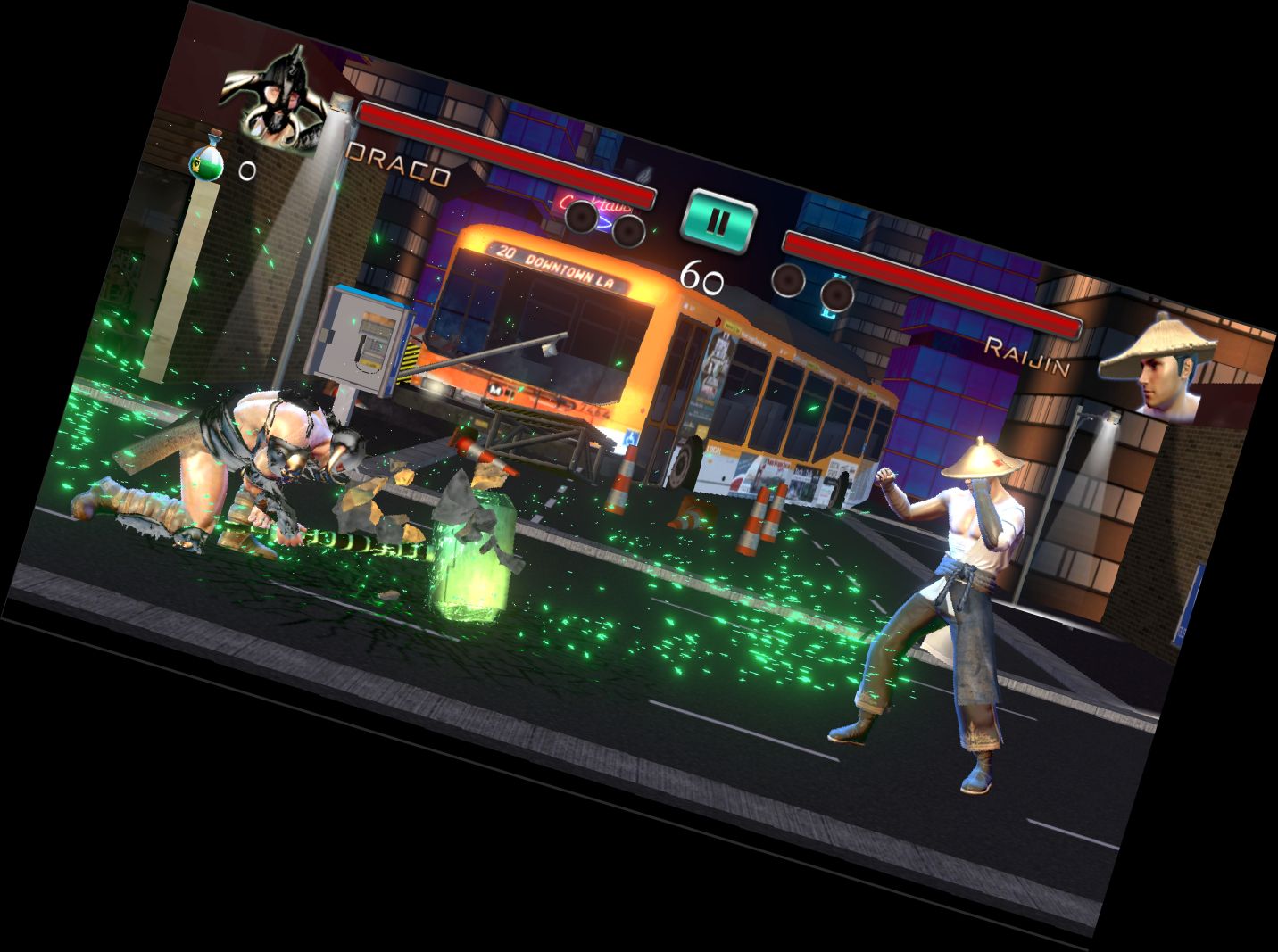 Ниндзя Игры Бой: К