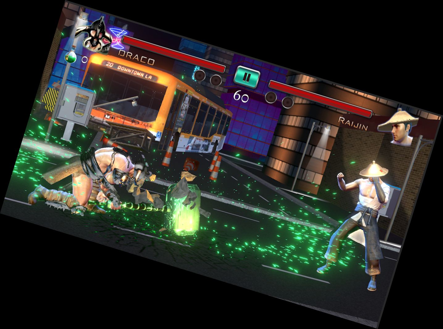 Ниндзя Игры Бой: К