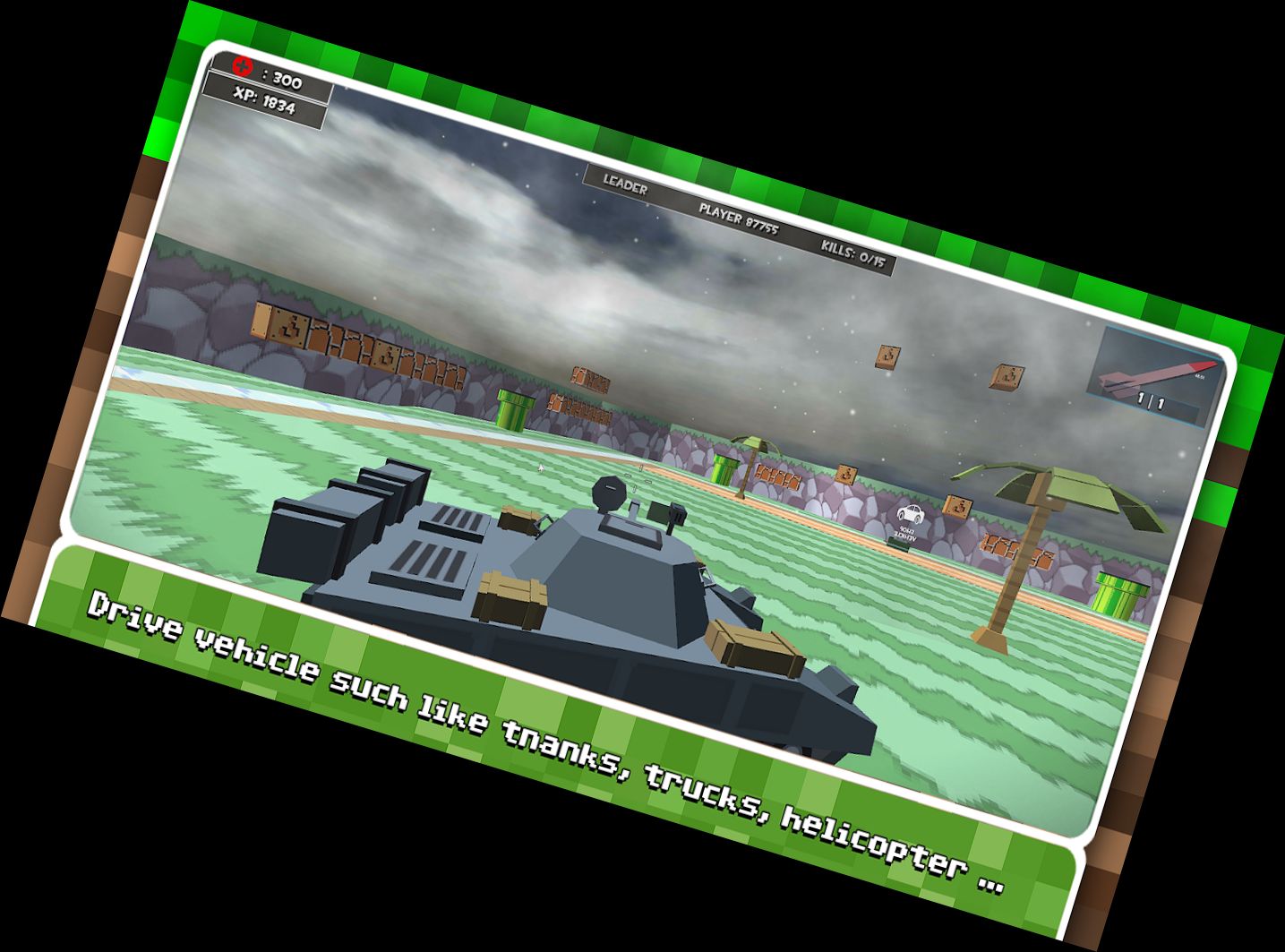 Blockige Kampf Schlag Überleben