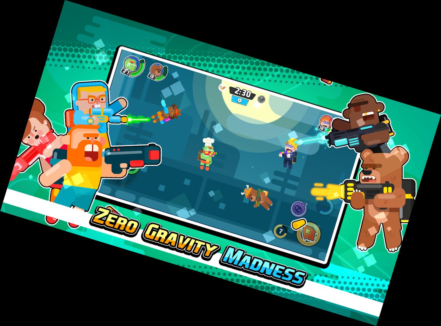 Gravity Brawl: Hero Shooter