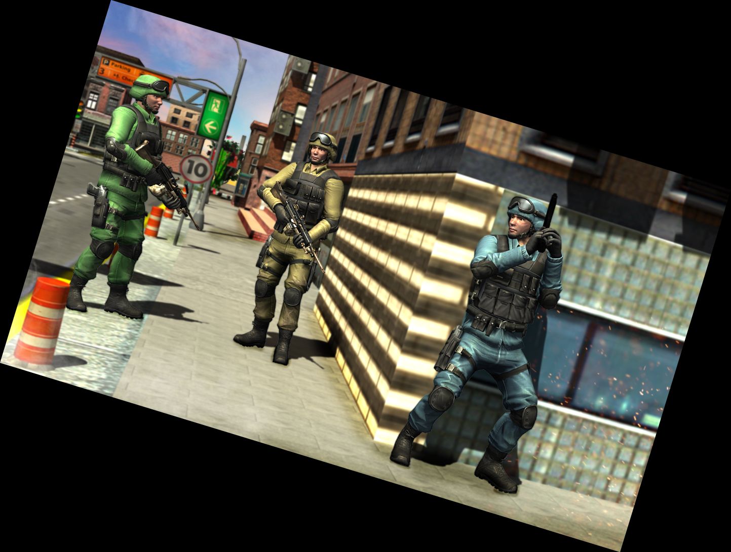 Битва Армии США: Война и Бой с Контр