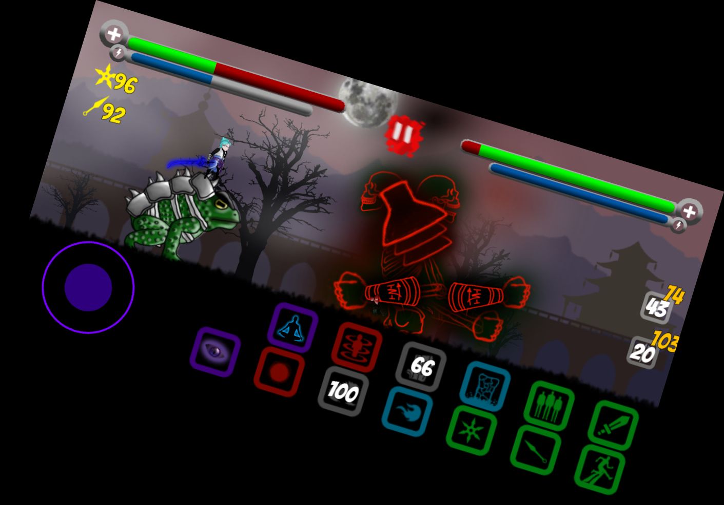 NINJA Jutsu Spiel: SHINO