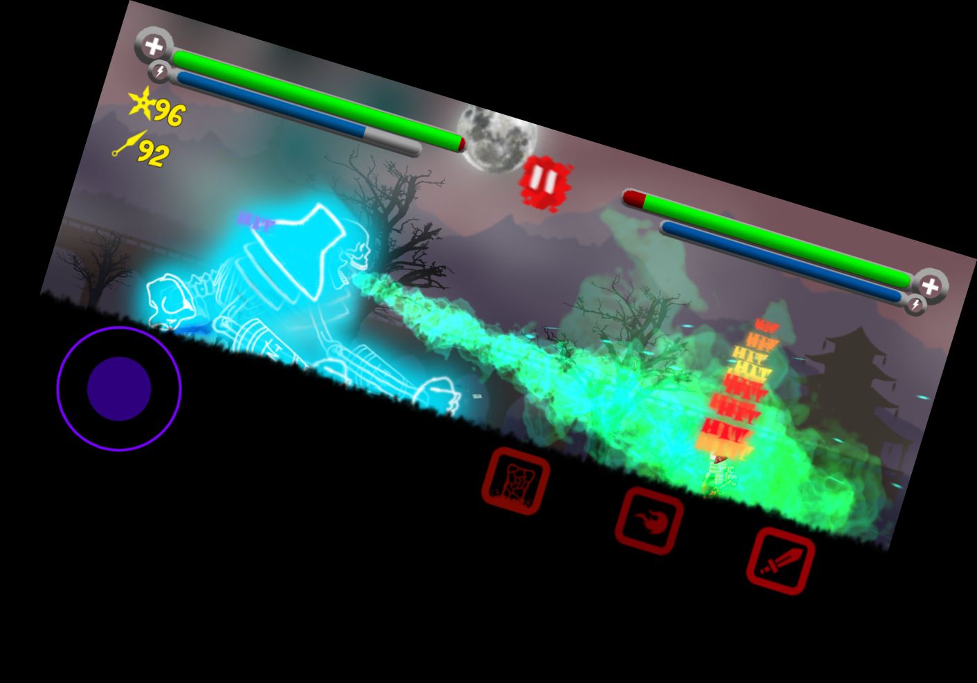 NINJA Jutsu Spiel: SHINO