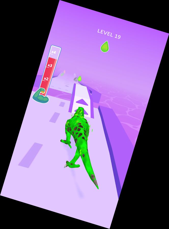 Dino Evolution Lauf 3D