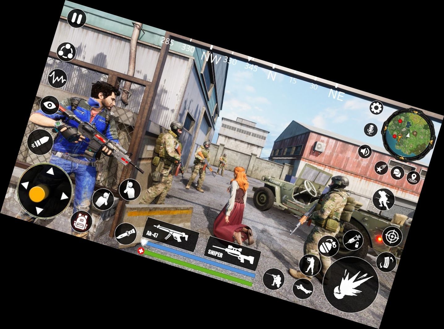 Moderne Action Kommandotruppe Ego