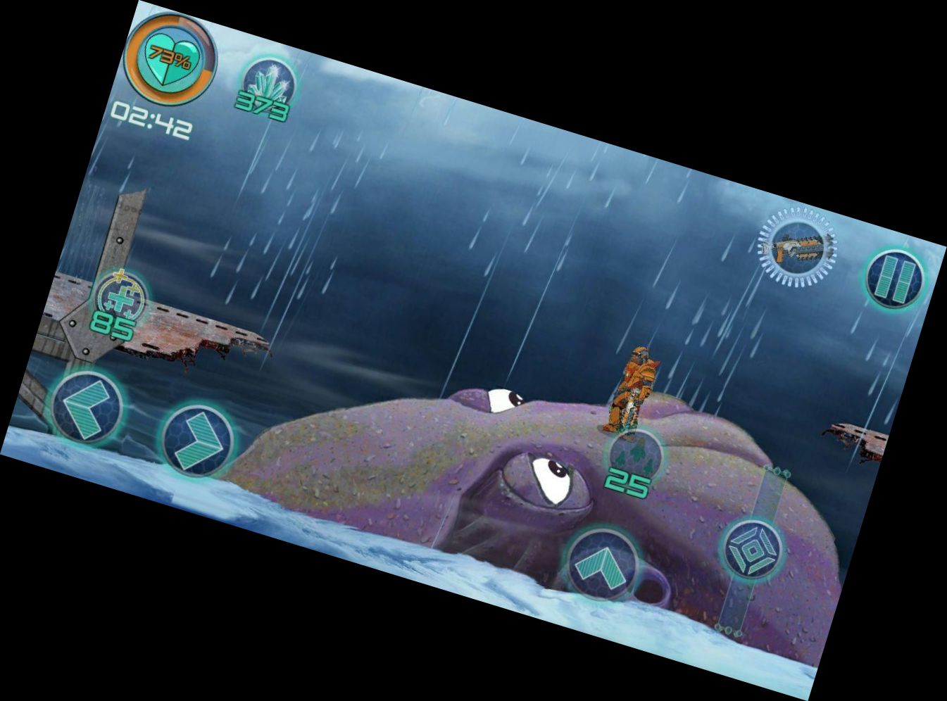 Wachhund. Shooter-Spiel