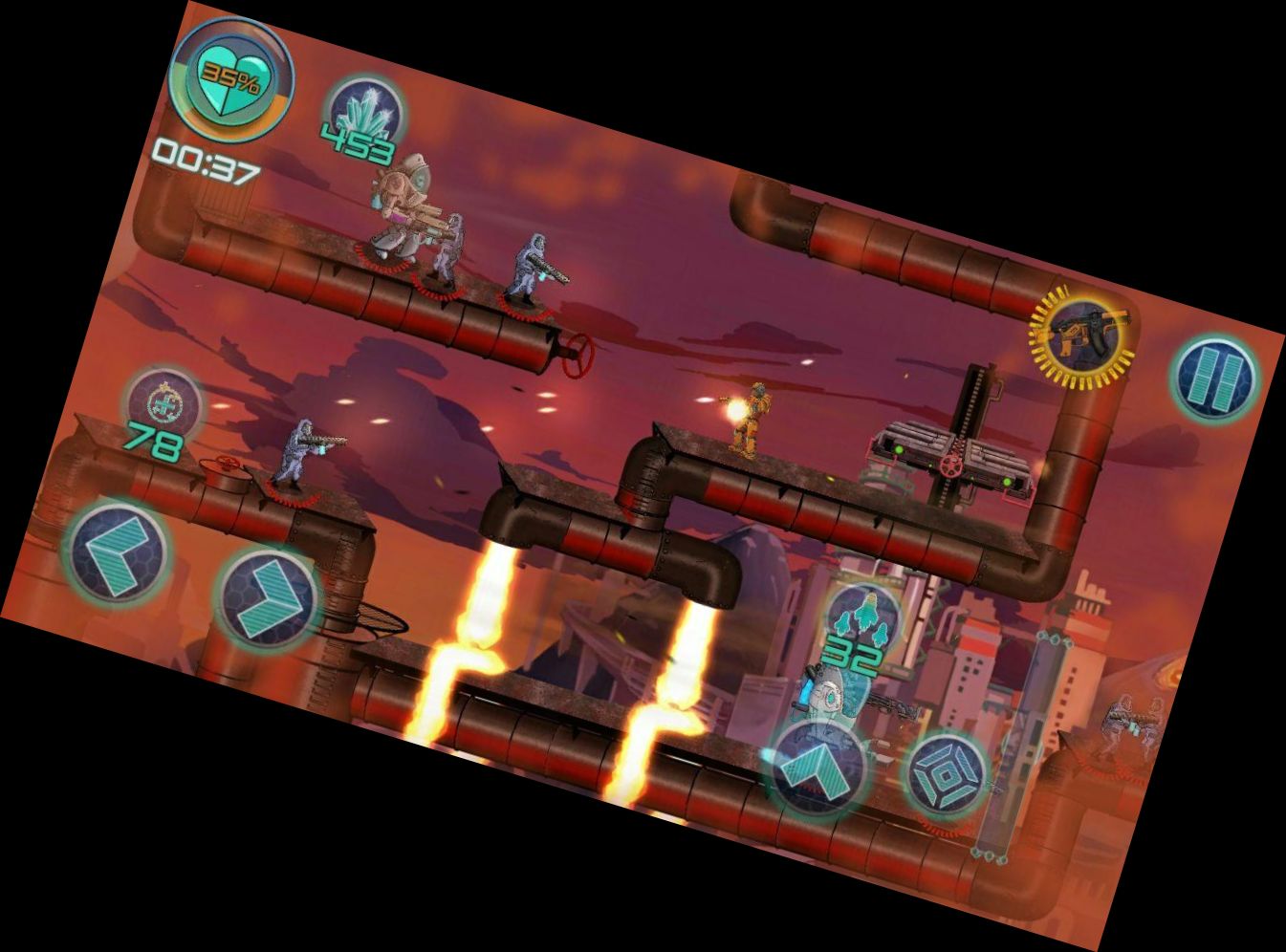 Wachhund. Shooter-Spiel