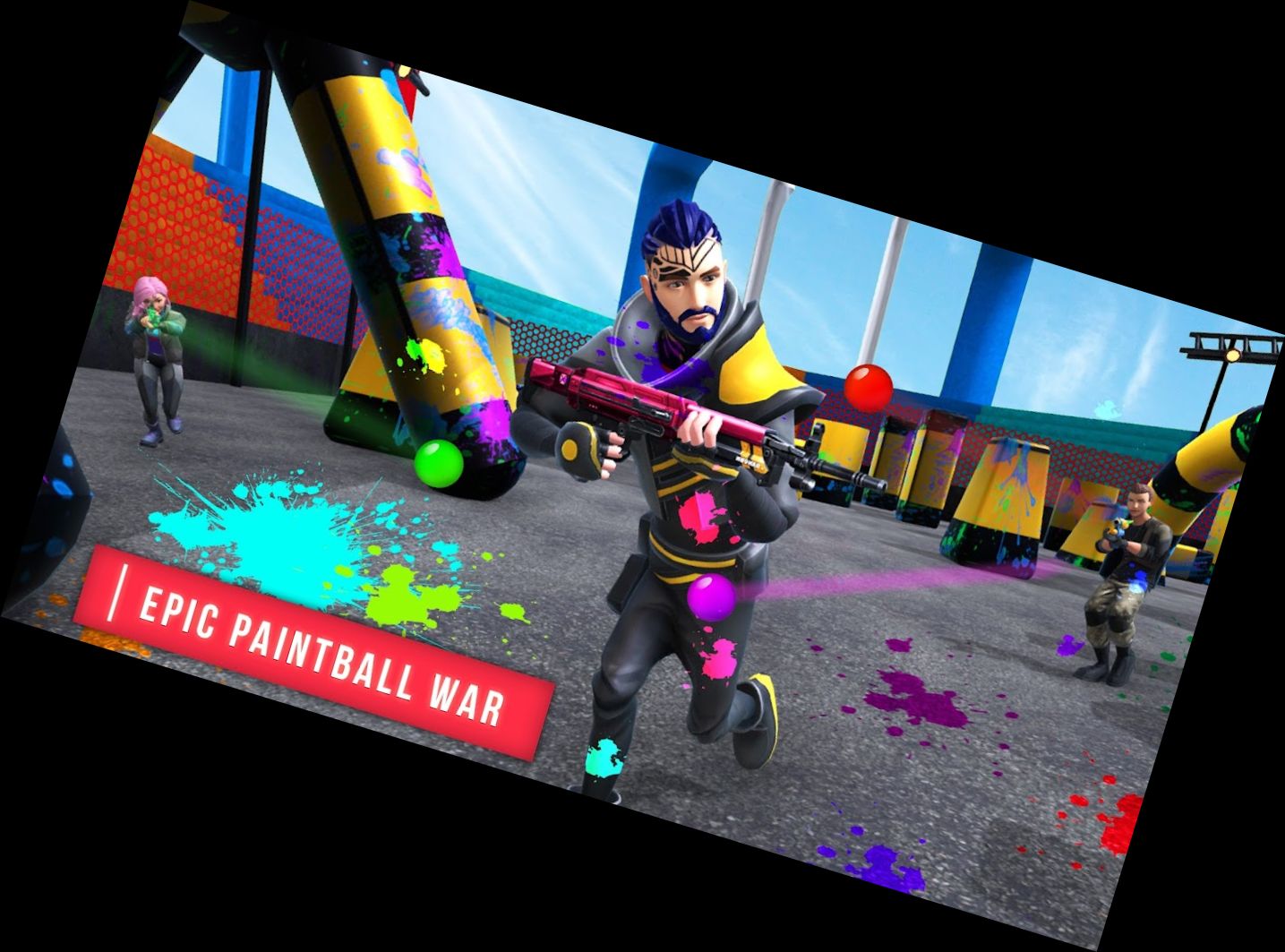 Paintball-Schießsimulator
