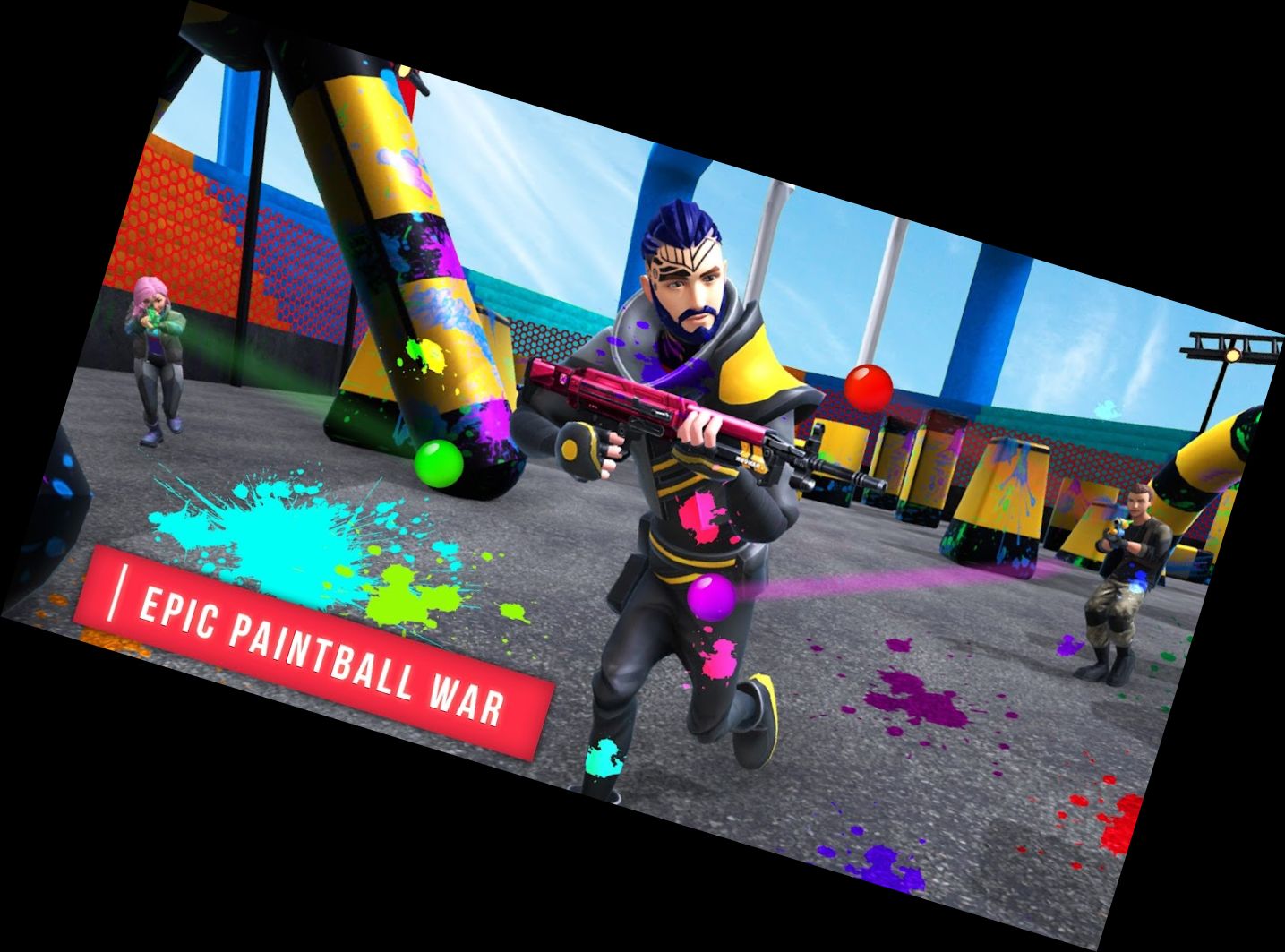 Paintball Combat Simulator Game