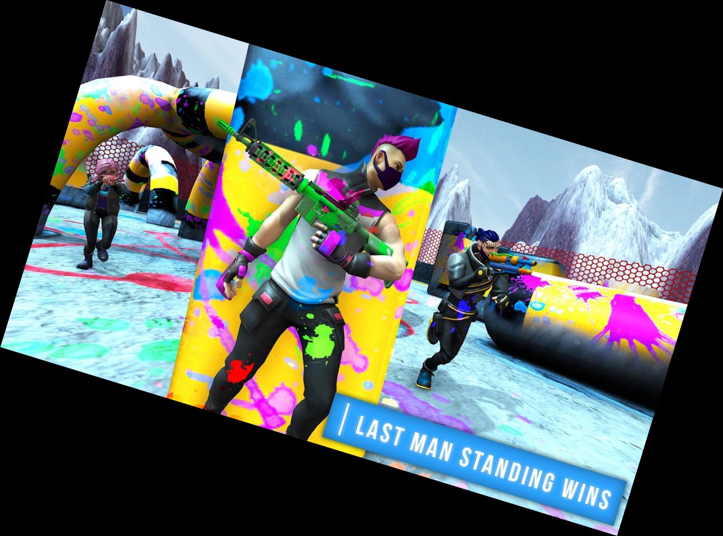 Paintball-Schießsimulator