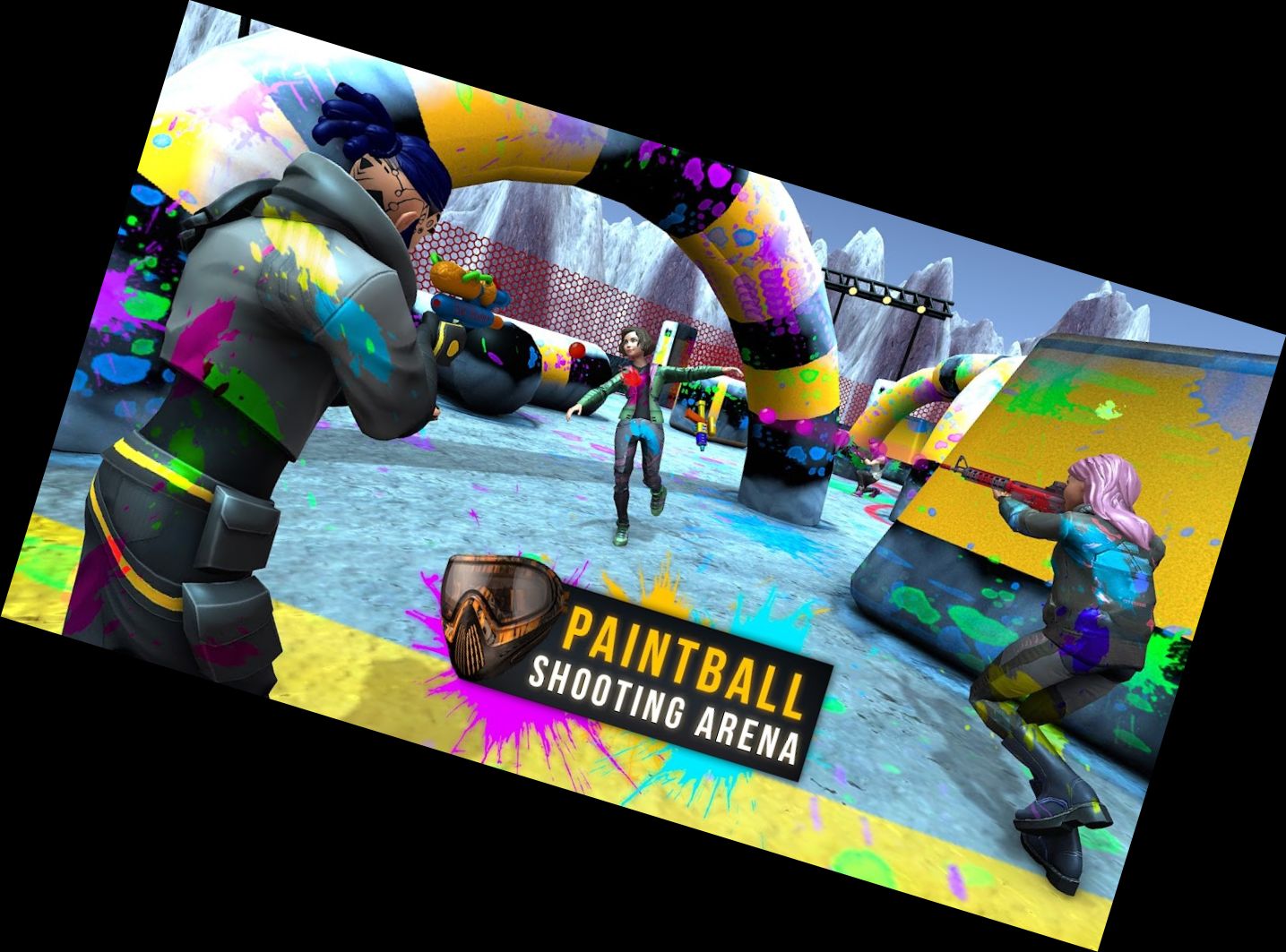 Paintball Combat Simulator Game