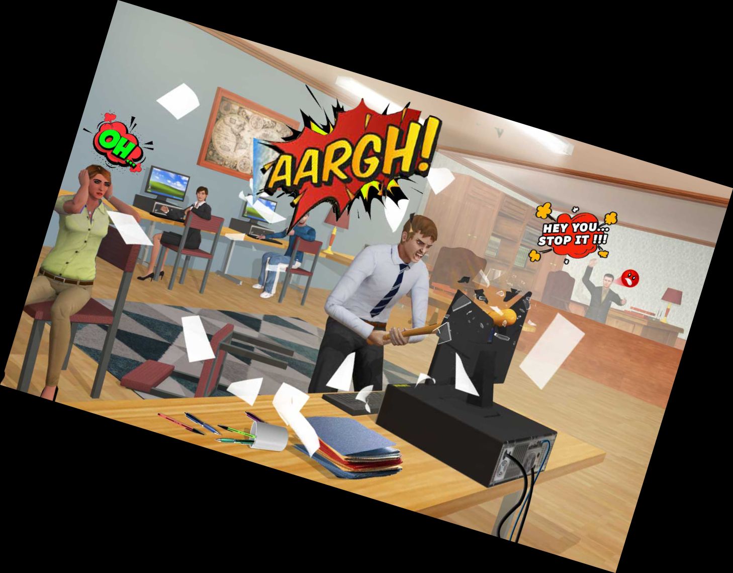 Zimmer Demolition: Stressabbau