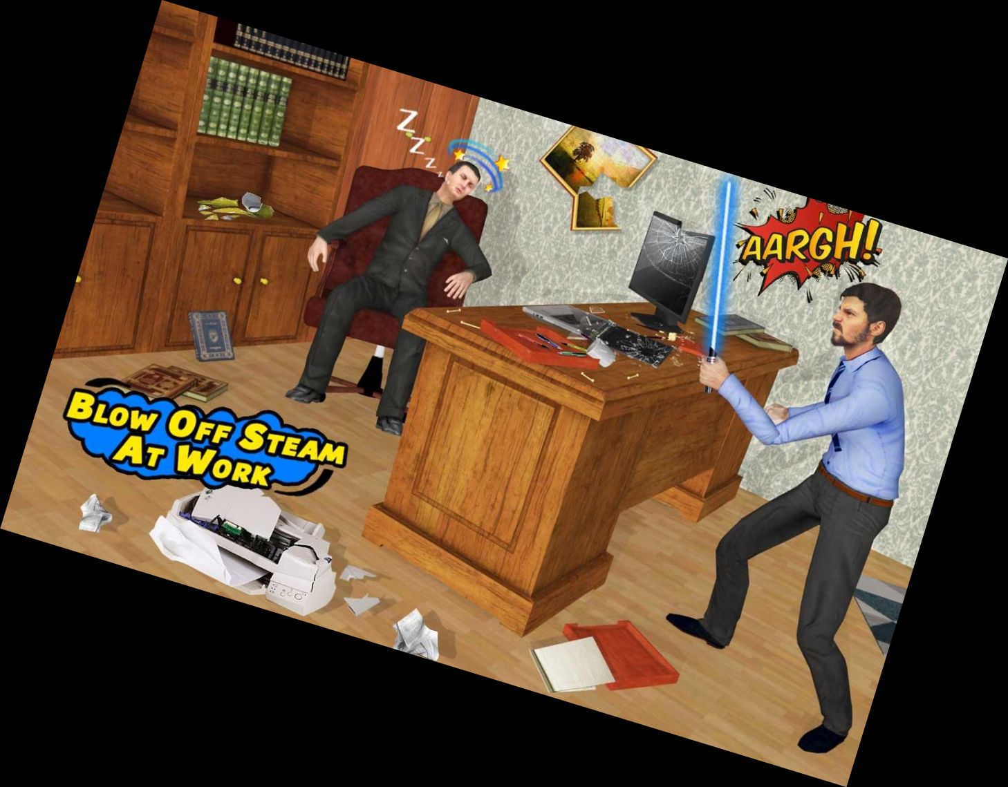 Zimmer Demolition: Stressabbau