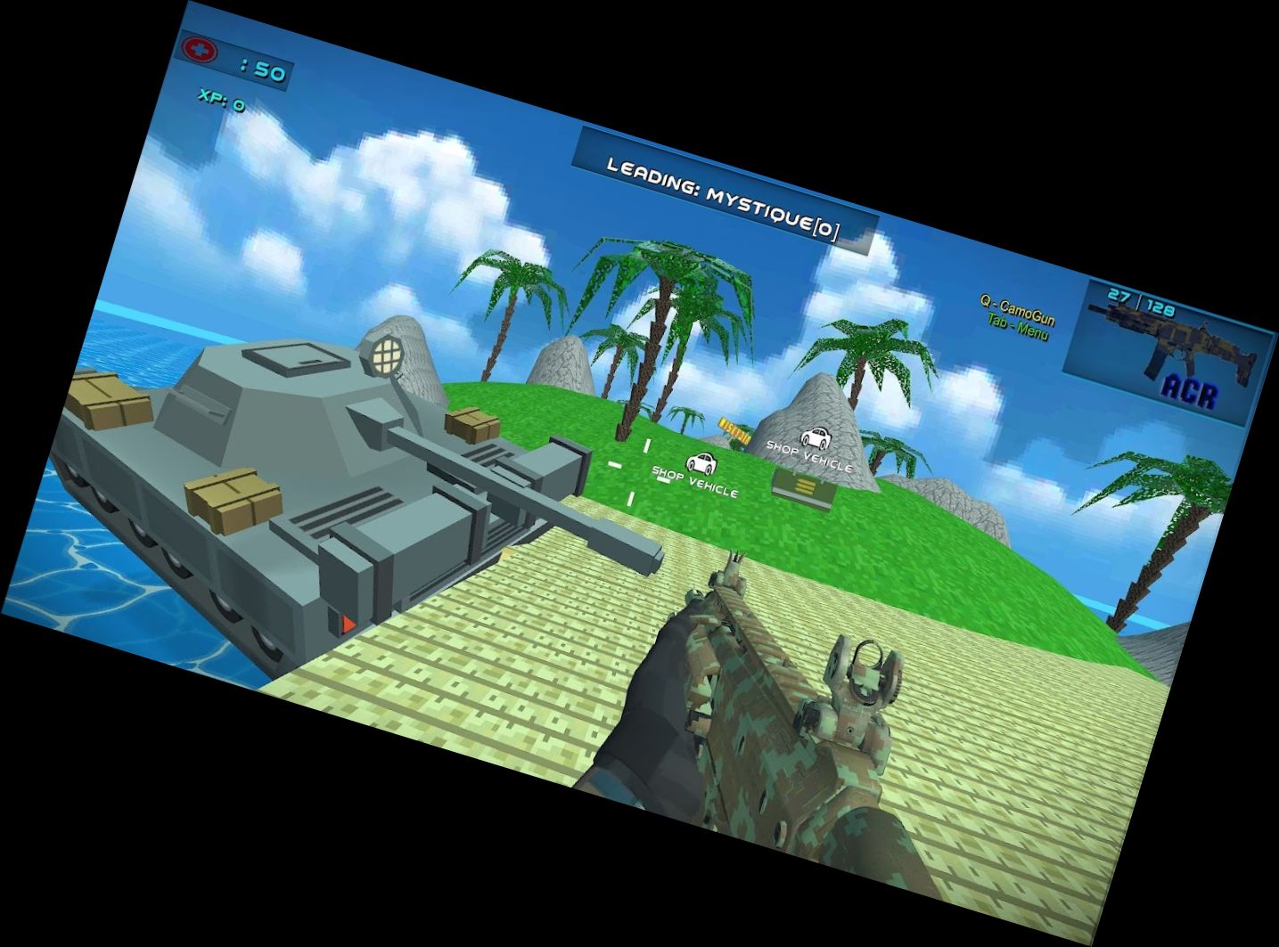 Блоковый Бой: SWAT Пустын