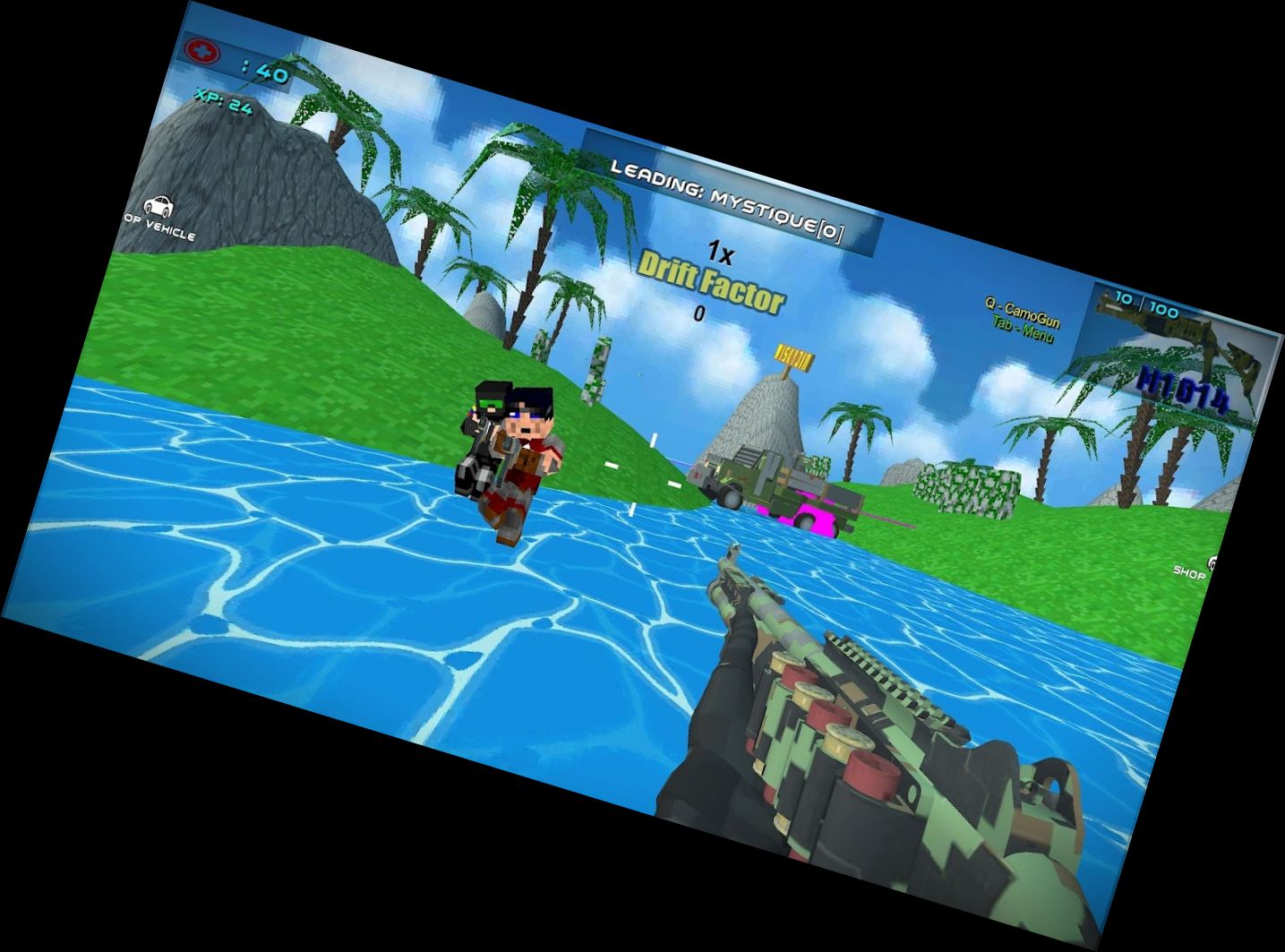 Blockige Kampf SWAT Wüstenkrieg