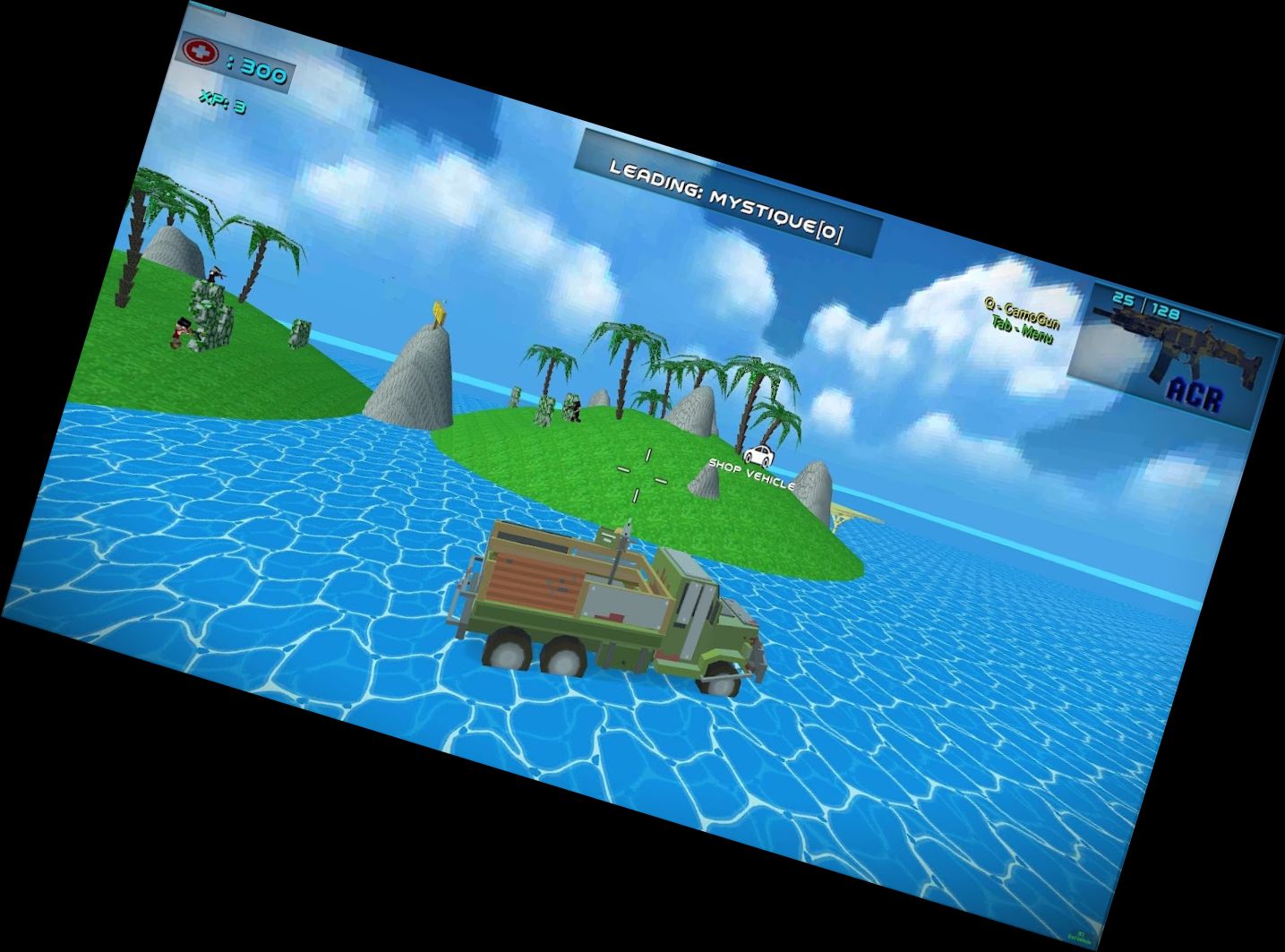 Блоковый Бой: SWAT Пустын