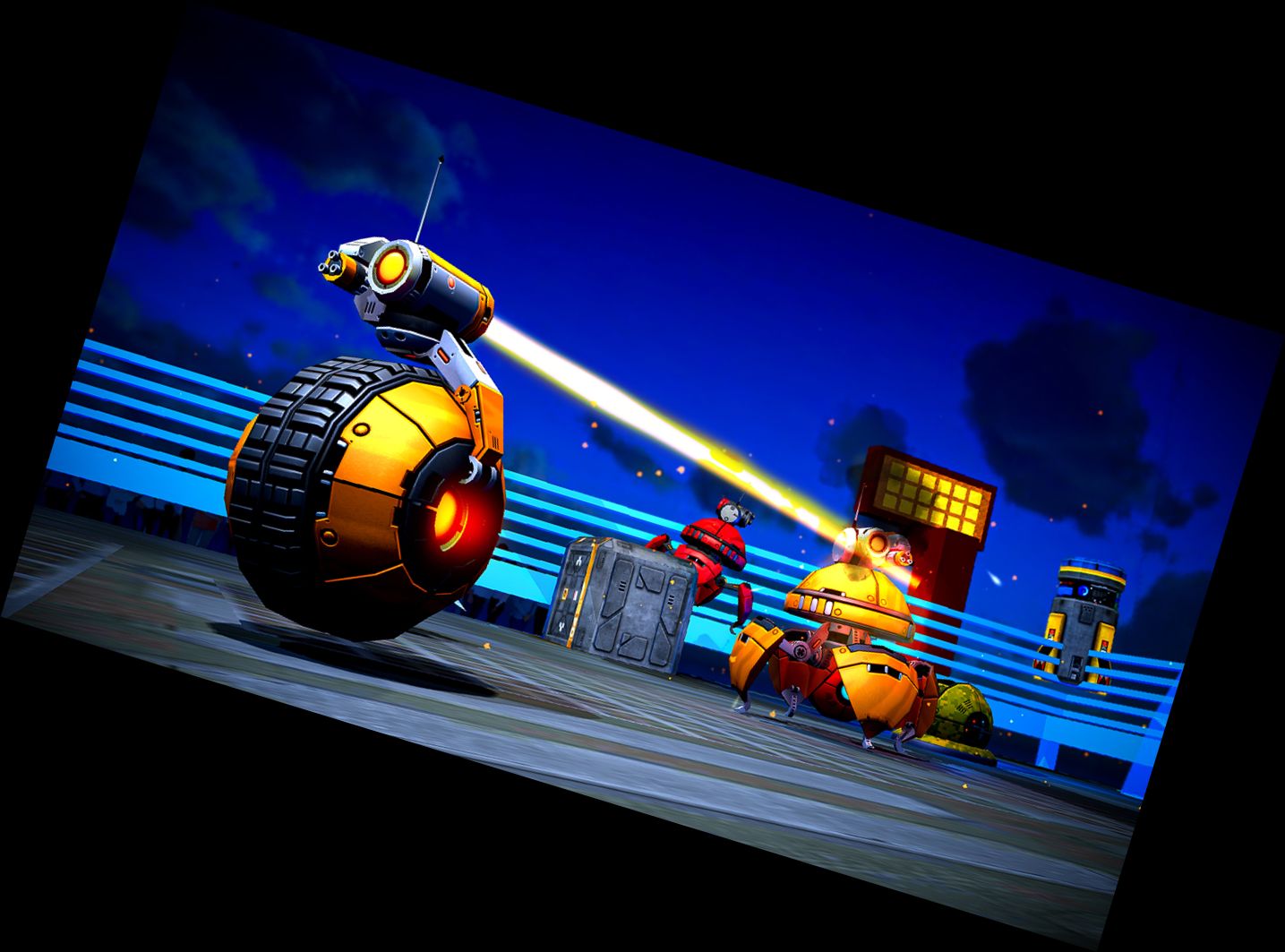 Robot Combat Zone Multiplayer Battles