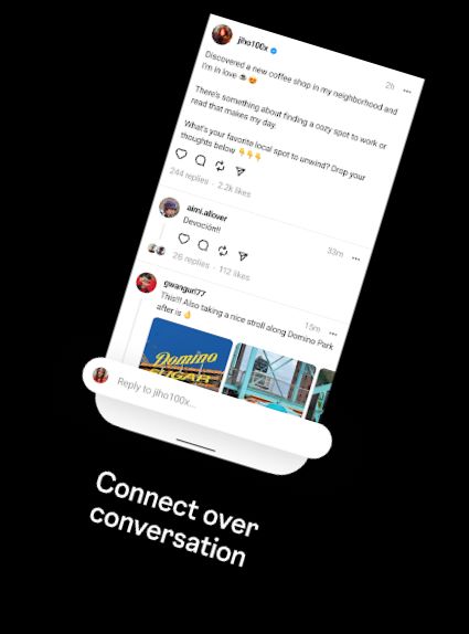 Threads, eine Instagram-App