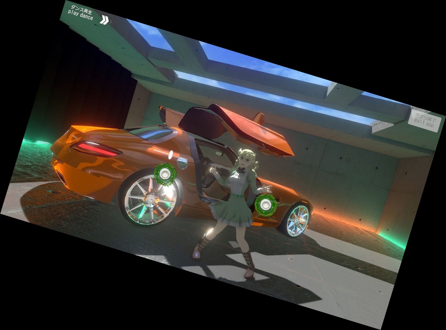 Character Viewer Lora September and Vehicle