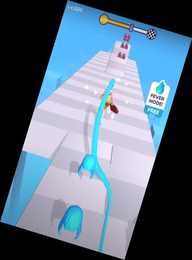 Desafío de Cabello Corredor Juego