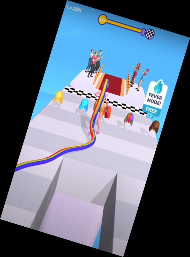 Бегун Вызова Волос Challenge Runner Игра