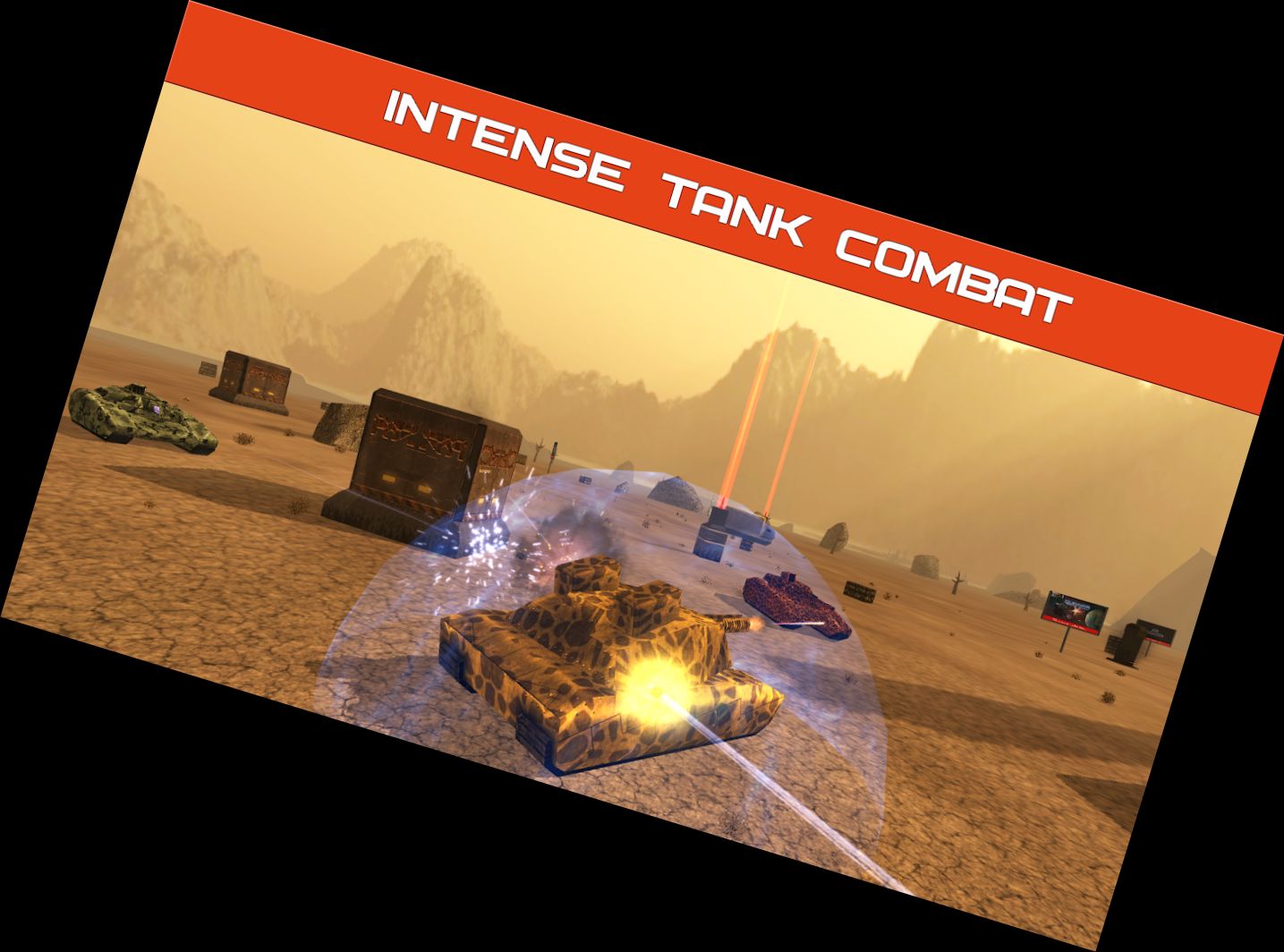 Tank Battle: Offline War Zone