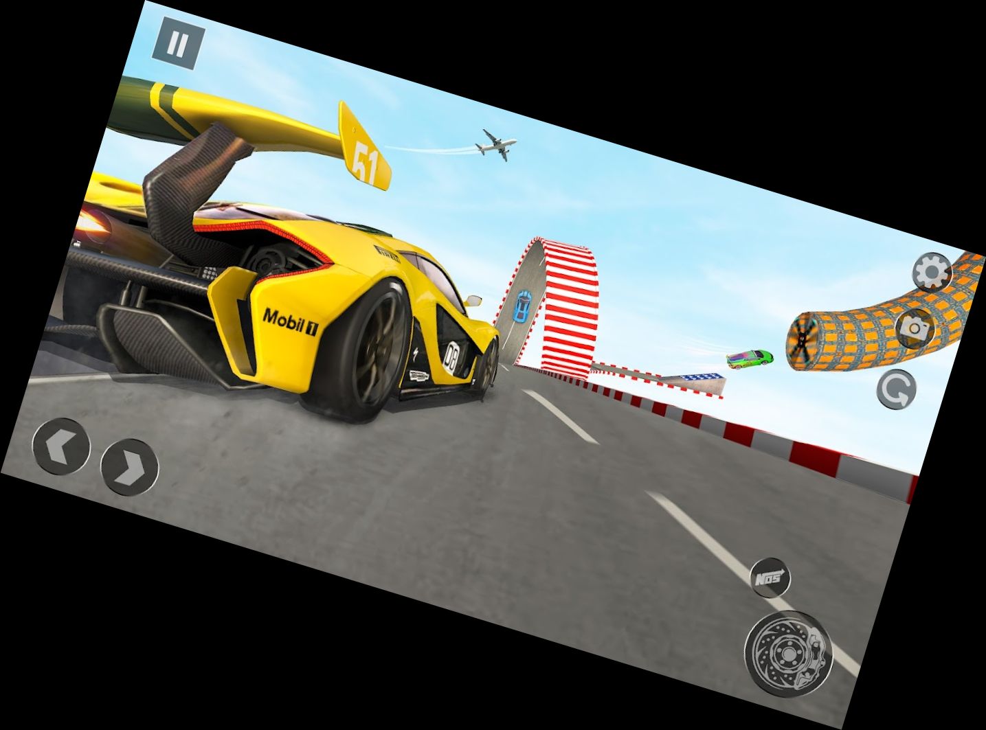 Racing in Car: Extreme Stunt Driving Games