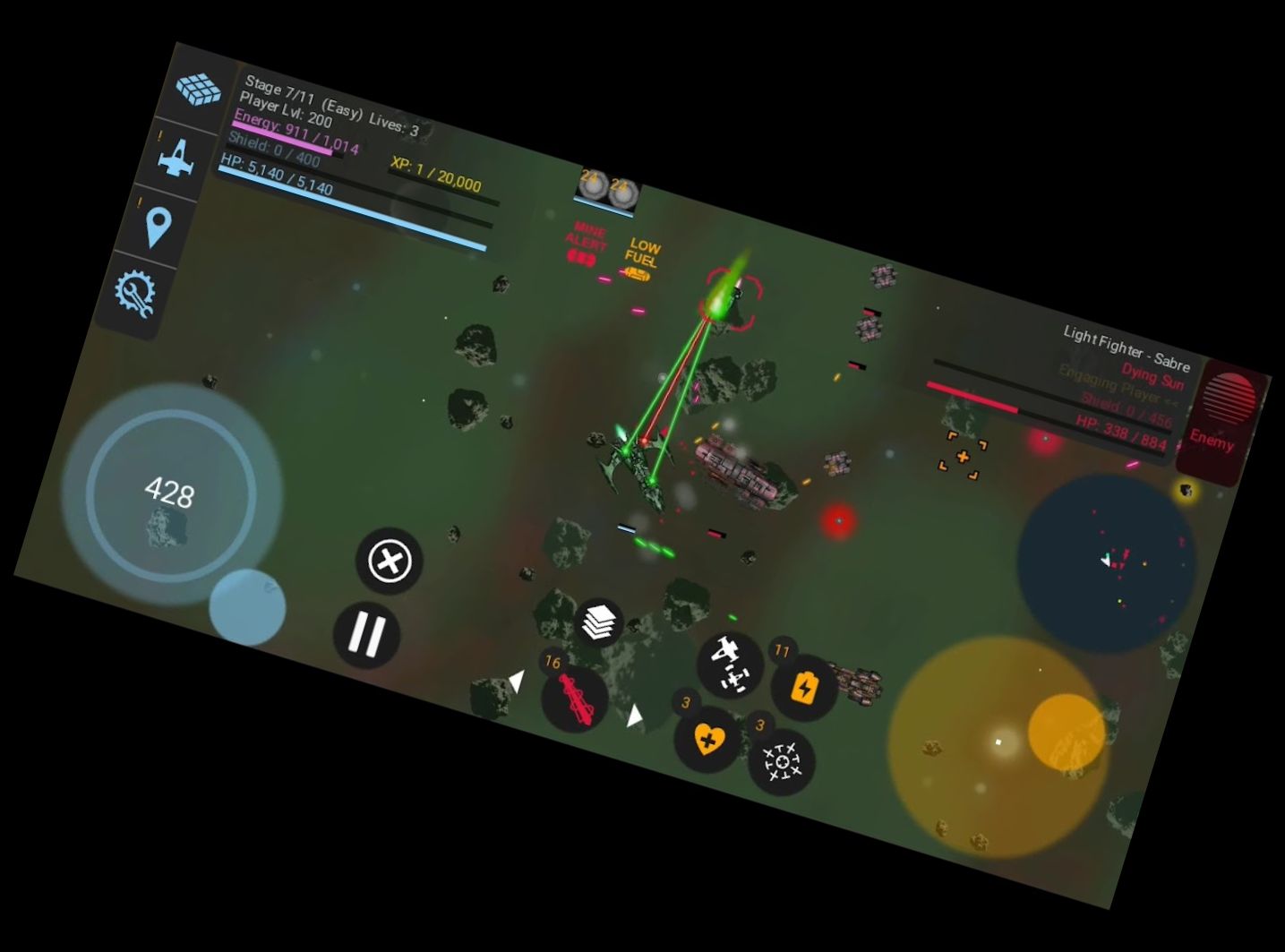 Байрактар Галактика: Кос