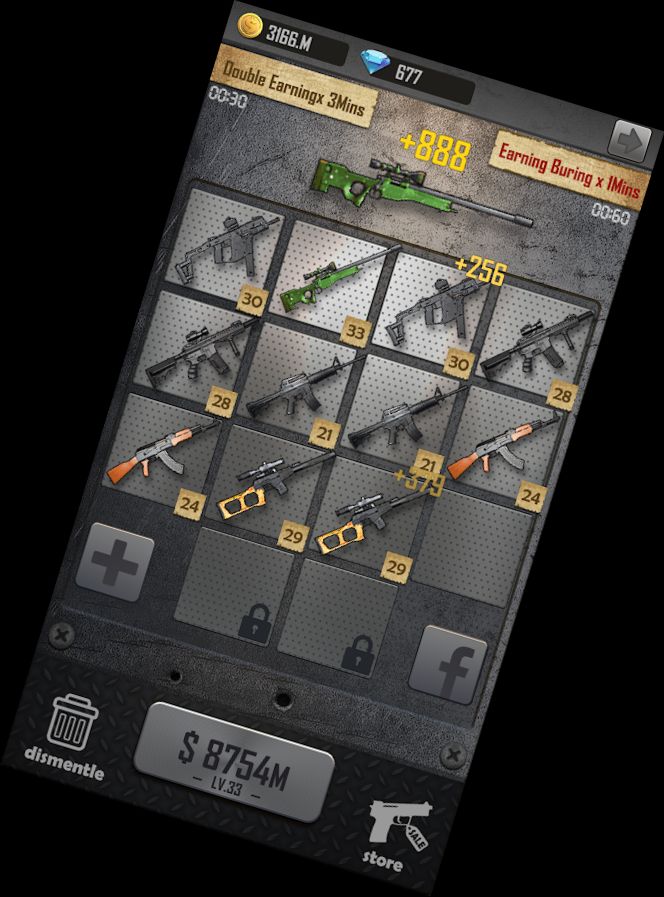 Elite-Schießspiel: Merge Gun