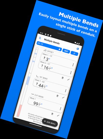 QuickBend: Conduit Bending