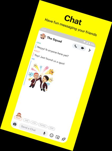 Snapchat se traduce como Snapcache