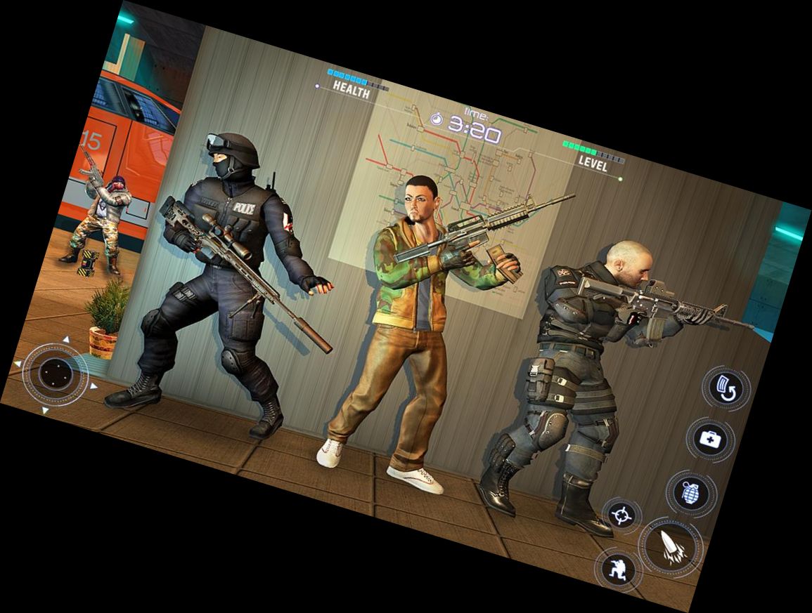 Ego-Shooter Kommando Training Gewehr Schütze