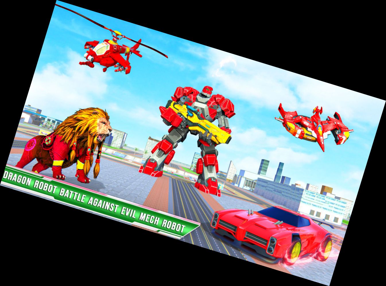 Autoroboter Spiele - Jet Roboter