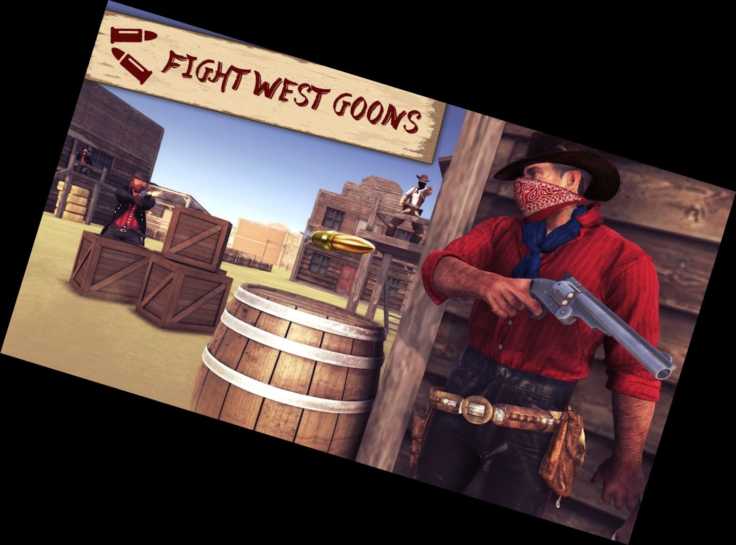 Wild West Cowboy Gunfighter Battles