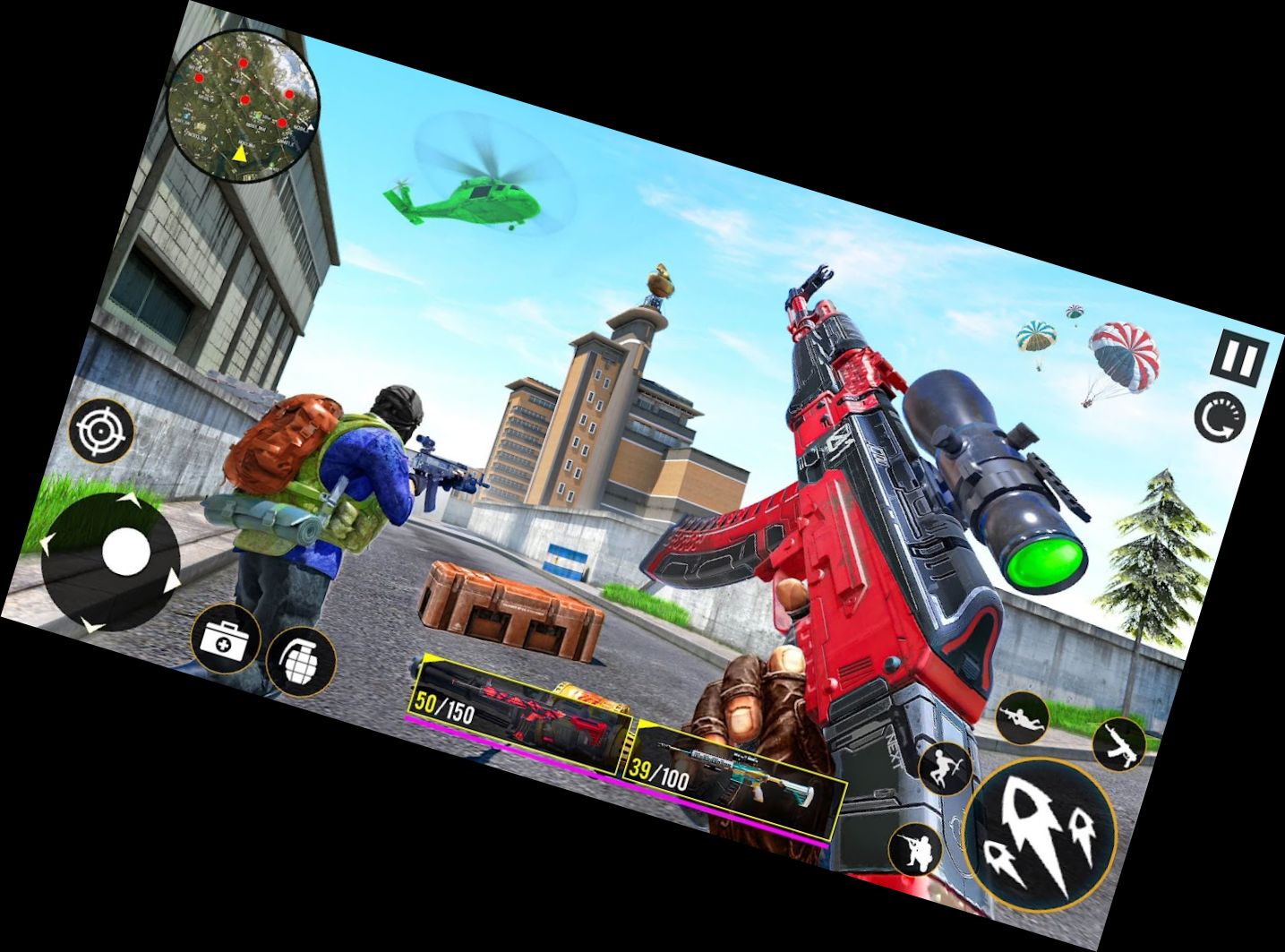 Ego-Shooter Gewehrschießsp