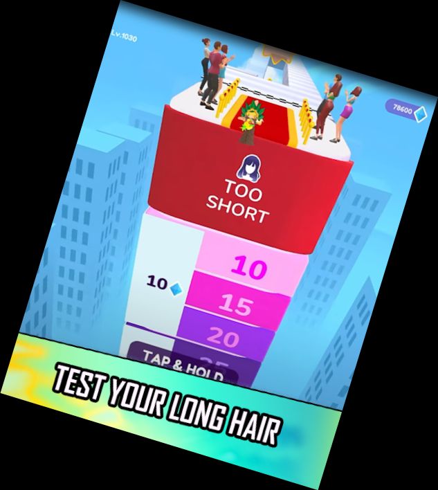 Haarherausforderung - Haarspiele