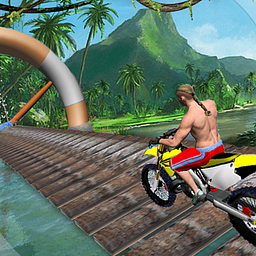 Stuntman-Bike-Rennen