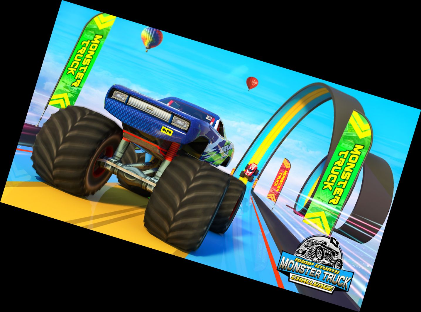 Turbo Truck Racing Stunt Driver Games