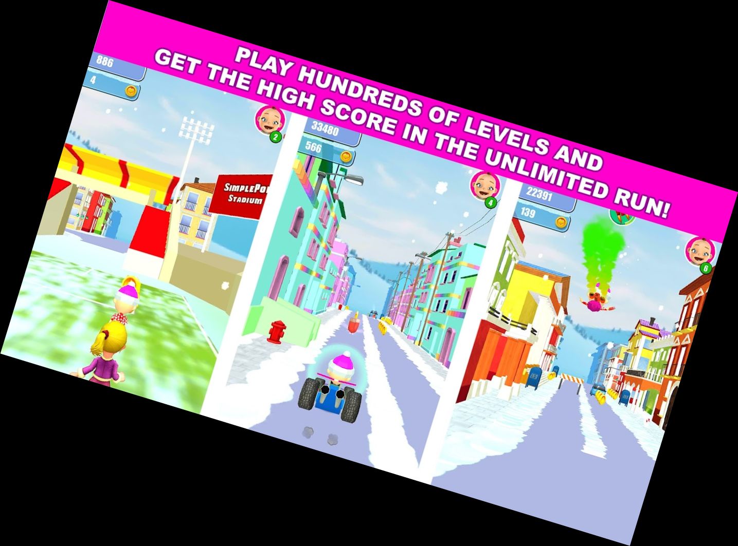 Маленький Сніговий Біг -