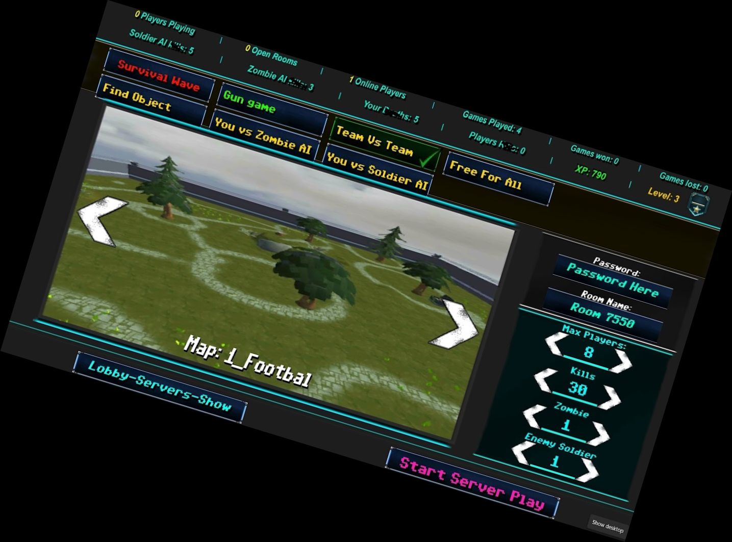 Боевой Пиксельный Сюрв