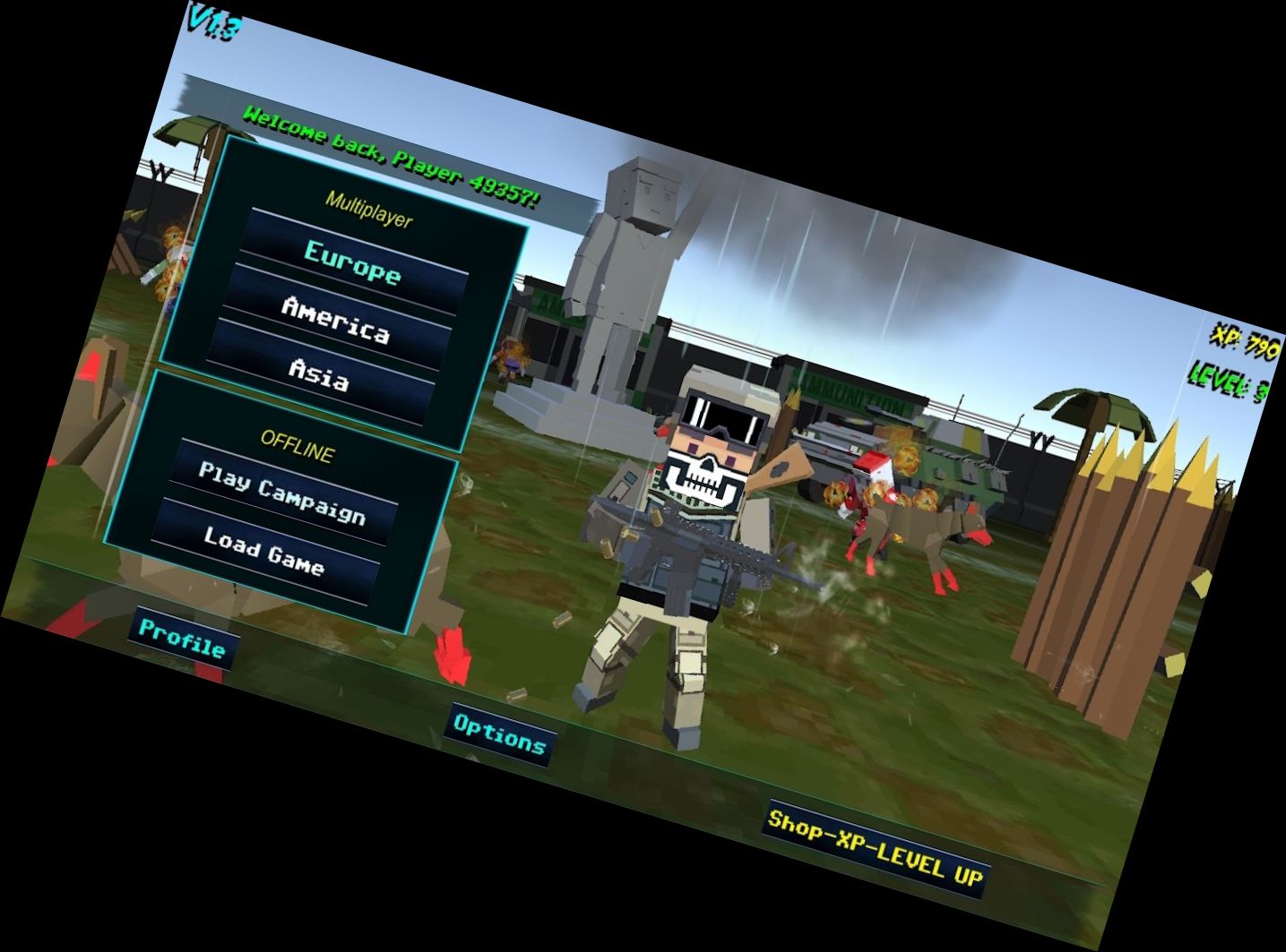 Боевой Пиксельный Сюрв