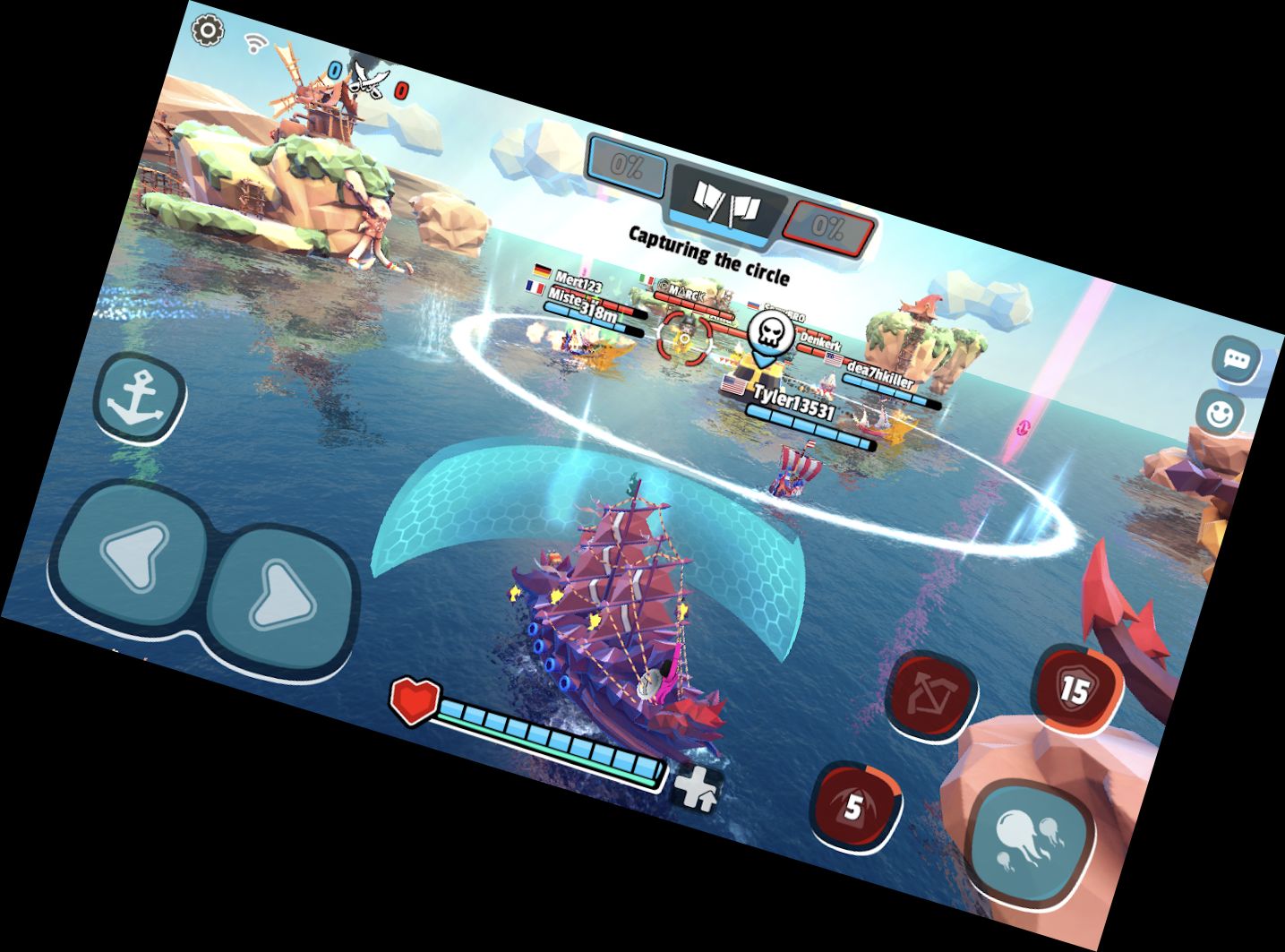 Пиратский Кодекс - Битвы на