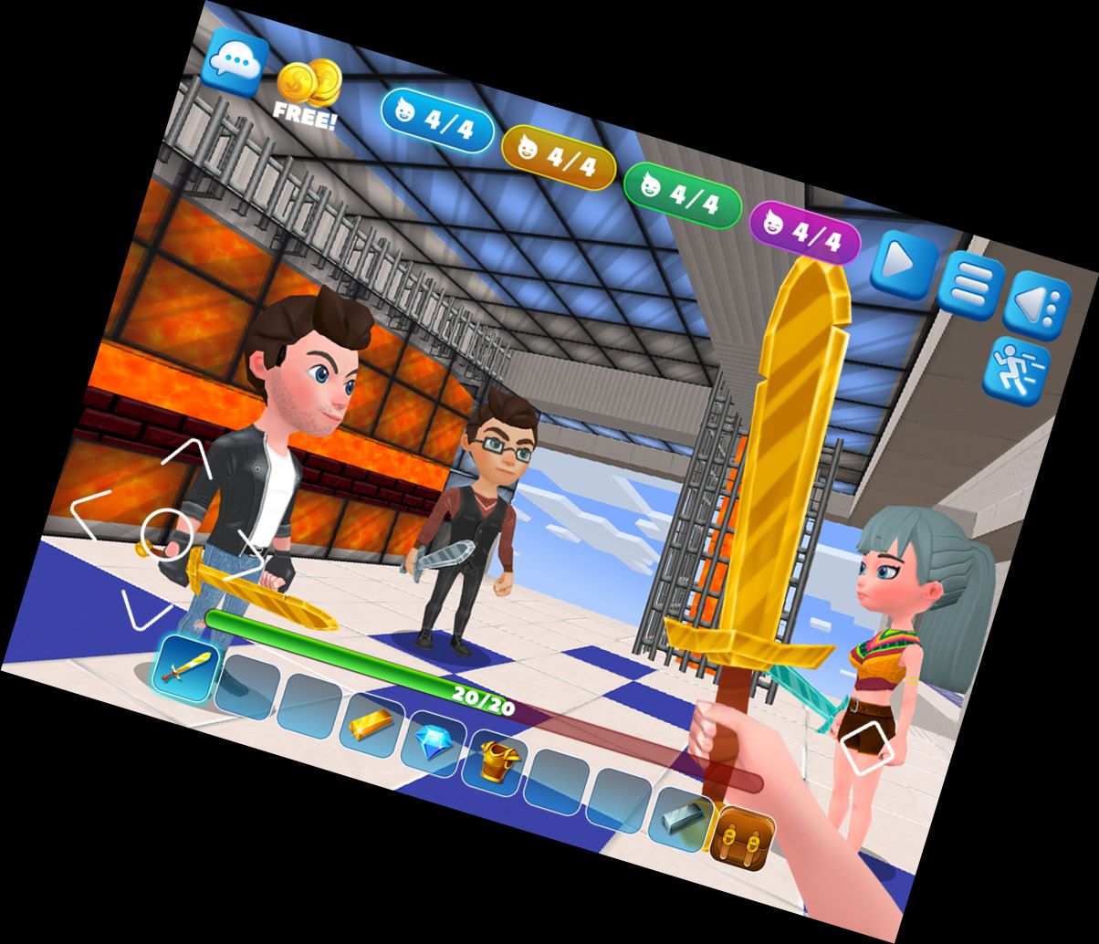 Bett-Schlacht: Block-Wars-Kraft