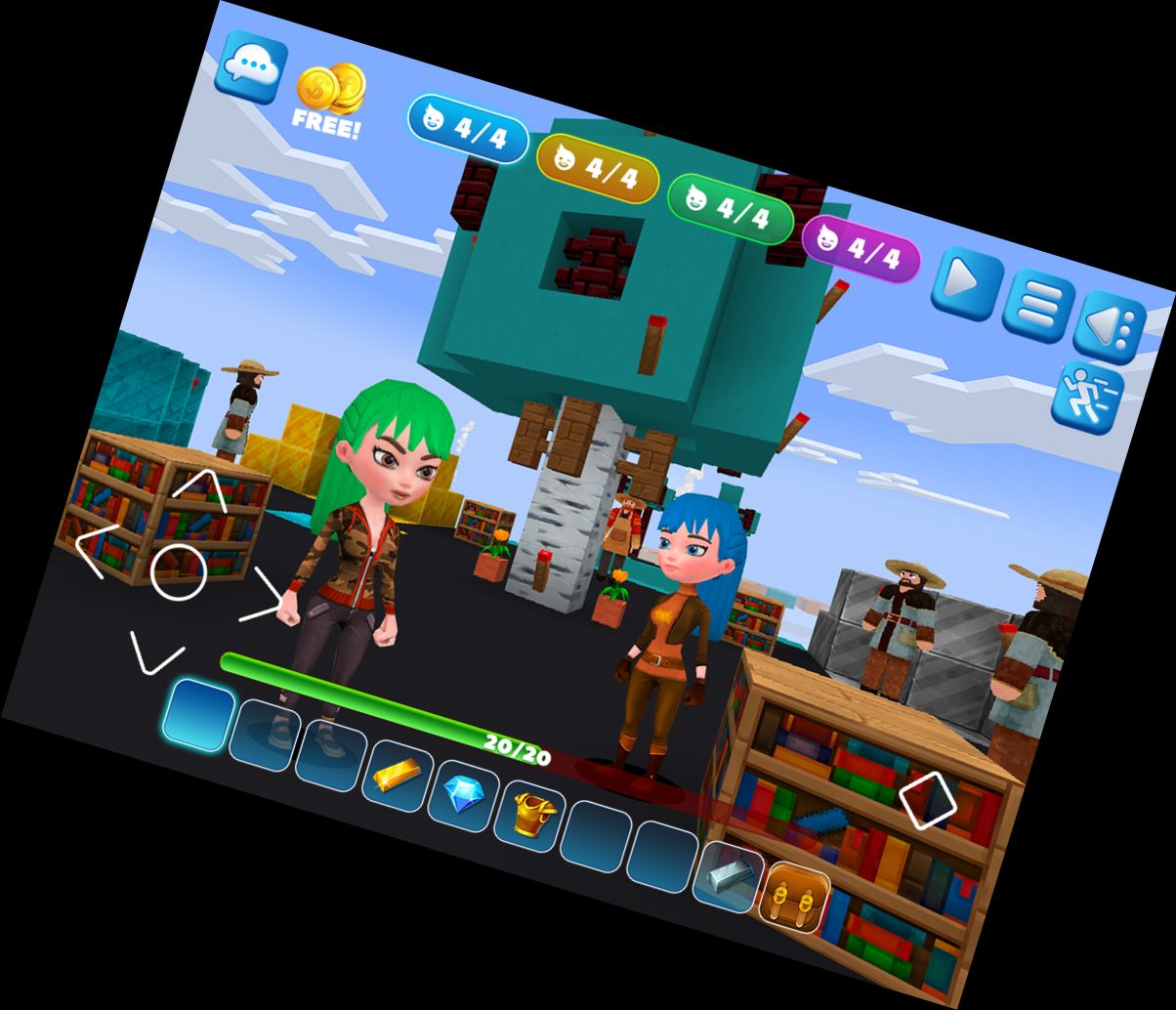 Bett-Schlacht: Block-Wars-Kraft