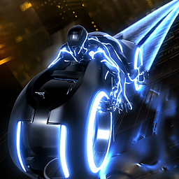 Neon Speedway: Luminous Motorcycle Racing